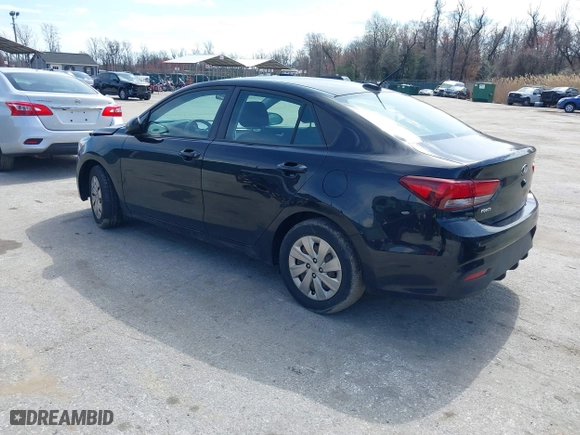 2018 Kia Rio LX with VIN 3KPA24AB8JE068304, listed as a IAAI auction lot 41853804 with 95,256 mi miles. Bid and sale history available at carsss.com. Image 3.