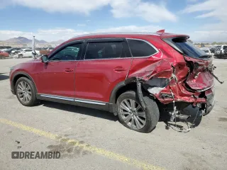 2023 Mazda CX-9 Signature with VIN JM3TCBEY5P0645159, listed as a Copart auction lot 56146465 with 37,985 mi miles and Salvage title. Bid and sale history available at DreamBid. Image 2.