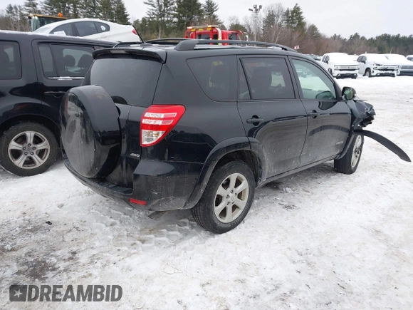 2011 Toyota RAV4 Ltd with VIN 2T3DK4DV2BW064189, listed as a IAAI auction lot 41571372 with 148,016 mi miles. Bid and sale history available at carsss.com. Image 4.