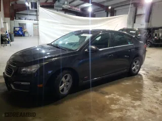 2015 Chevrolet Cruze LT with VIN 1G1PC5SB6F7222343, listed as a Copart auction lot 50357985 with 110,454 mi miles and Clean Title. Bid and sale history available at carsss.com. Image 1.