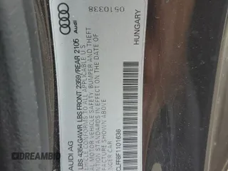 2015 Audi A3 1.8T Premium Plus with VIN WAU5CLFF8F1101636, listed as a Copart auction lot 56336754 with 125,709 mi miles and Salvage Title. Bid and sale history available at carsss.com. Image 14.