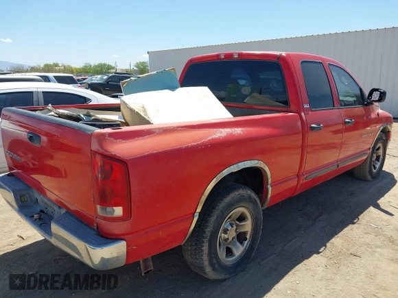 2002 Dodge 1500 with VIN 3D7HA18Z72G207868, listed as a IAAI auction lot 42153504 with 198,942 mi miles and . Bid and sale history available at DreamBid. Image 4.