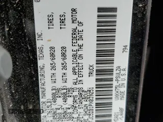 2023 Toyota Tundra Limited Hybrid with VIN 5TFJC5DB1PX039251, listed as a Copart auction lot 66027024 with 11,583 mi miles and Salvage title. Bid and sale history available at DreamBid. Image 12.