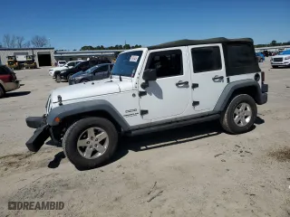 2015 Jeep Wrangler Unlimited Sport with VIN 1C4BJWDG5FL511419, listed as a Copart auction lot 49685405 with 98,595 mi miles and Salvage Title. Bid and sale history available at carsss.com. Image 1.