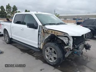 2018 Ford F-150 XL with VIN 1FTEW1EP0JKD97635, listed as a IAAI auction lot 42061289 with 108,495 mi miles. Bid and sale history available at carsss.com. Image 1.
