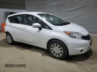 2016 Nissan Note S with VIN 3N1CE2CP0GL354913, listed as a Copart auction lot 50190535 with 120,526 mi miles and Salvage Title. Bid and sale history available at DreamBid. Image 4.