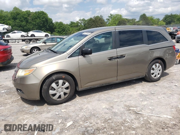 2012 Honda Odyssey LX с VIN 5FNRL5H29CB081071, выставлен на аукционе Copart как лот 56751545 с пробегом 233 240 миль миль и Списание • Salvage title. История ставок и продаж доступна на DreamBid. Изображение 1.