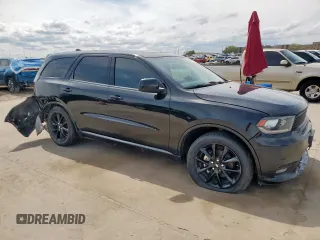 2019 Dodge Durango GT Plus with VIN 1C4RDHDG6KC674057, listed as a Copart auction lot 47950565 with 185,986 mi miles and Salvage Title. Bid and sale history available at carsss.com. Image 4.