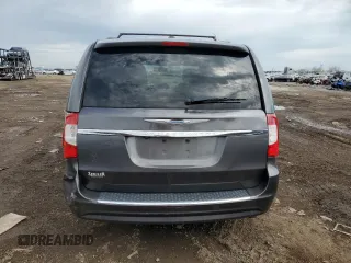 2015 Chrysler Town & Country Touring with VIN 2C4RC1BG7FR526106, listed as a Copart auction lot 54184395 with 75,417 mi miles and Salvage Title. Bid and sale history available at DreamBid. Image 6.