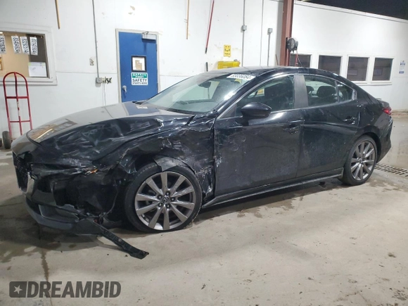2019 Mazda 3 w/Select Pkg with VIN 3MZBPAAL7KM108549, listed as a Copart auction lot 83036084 with 93,145 mi miles and Salvage Title. Bid and sale history available at carsss.com. Image 1.
