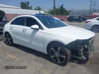 2019 Mercedes-Benz A 220 with VIN WDD3G4EBXKW031742, listed as a IAAI auction lot 42595190 with 132,559 mi miles and . Bid and sale history available at DreamBid. Image 1.