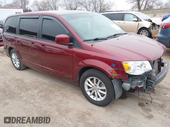 2020 Dodge Grand Caravan SE with VIN 2C4RDGBG8LR156067, listed as a IAAI auction lot 41965776 with 87,043 mi miles and . Bid and sale history available at DreamBid. Image 1.