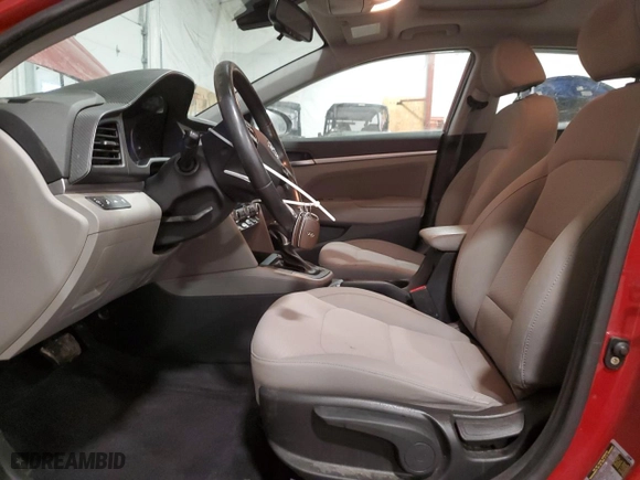 2019 Hyundai Elantra Preferred with VIN KMHD84LF7KU859840, listed as a Copart auction lot 47560265 with 75,166 mi miles and Salvage Title. Bid and sale history available at carsss.com. Image 7.