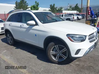 2021 Mercedes-Benz GLC 300 z VIN W1N0G8DB1MV289770, wystawiony jako IAAI lot #42338032 z przebiegiem Nie podano mil oraz . Historia ofert i sprzedaży dostępna na DreamBid. Obrazek 1.