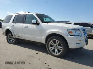 2010 Ford Explorer Limited with VIN 1FMEU8FE3AUA91069, listed as a Copart auction lot 58423455 with 203,078 mi miles and Salvage title. Bid and sale history available at DreamBid. Image 4.