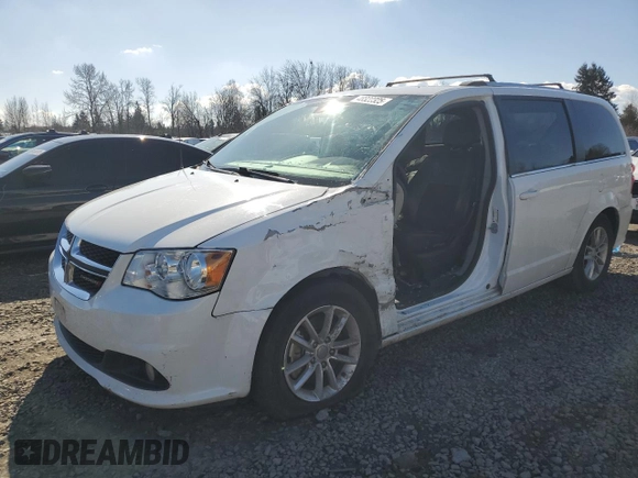 2019 Dodge Grand Caravan SXT with VIN 2C4RDGCG9KR656400, listed as a Copart auction lot 48322325 with Not Provided miles and Salvage Title. Bid and sale history available at DreamBid. Image 1.
