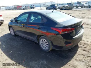 2022 Hyundai Accent SE with VIN 3KPC24A66NE182514, listed as a IAAI auction lot 41764899 with 21,623 mi miles. Bid and sale history available at carsss.com. Image 3.