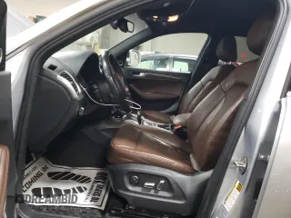 2015 Audi SQ5 Premium Plus with VIN WA1CGAFPXFA147491, listed as a Copart auction lot 48976505 with 124,717 mi miles and Salvage Title. Bid and sale history available at carsss.com. Image 7.