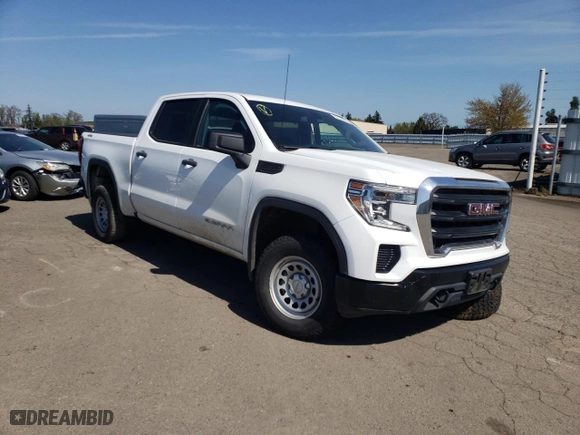 2019 GMC Sierra 1500 with VIN 3GTU9AEF5KG233154, listed as a Copart auction lot 46159645 with 67,097 mi miles and Salvage Title. Bid and sale history available at carsss.com. Image 4.