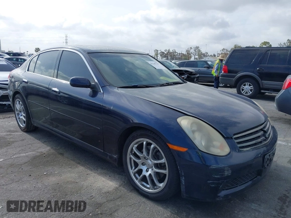 2005 Infiniti G35 with VIN JNKCV51E65M207822, listed as a IAAI auction lot 42245799 with 159,007 mi miles and . Bid and sale history available at DreamBid. Image 1.