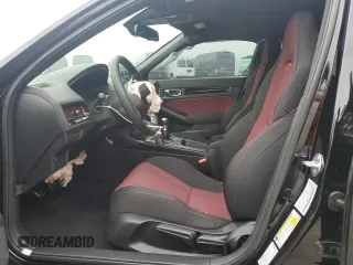 2025 Honda Civic Si with VIN 2HGFE1E50SH473225, listed as a Copart auction lot 43275915 with 4,756 mi miles and Salvage Title. Bid and sale history available at DreamBid. Image 7.