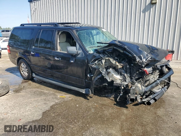 2012 Ford Expedition Max King Ranch z VIN 1FMJK1H57CEF40260, wystawiony jako Copart lot #49043955 z przebiegiem Nie podano mil oraz Szkoda całkowita • Salvage title. Historia ofert i sprzedaży dostępna na DreamBid. Obrazek 4.