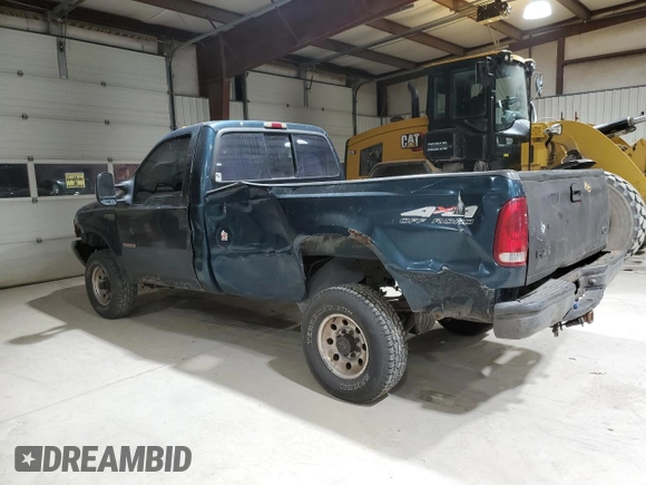 1999 Ford Super Duty F-250 XL with VIN 1FTNF21L9XEA36436, listed as a Copart auction lot 80172084 with 332,835 mi miles and Salvage Title. Bid and sale history available at carsss.com. Image 2.