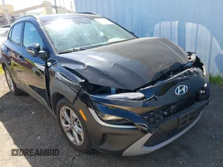 2023 Hyundai Kona SEL with VIN KM8K62AB9PU044628, listed as a IAAI auction lot 41827495 with 20,439 mi miles and . Bid and sale history available at DreamBid. Image 1.