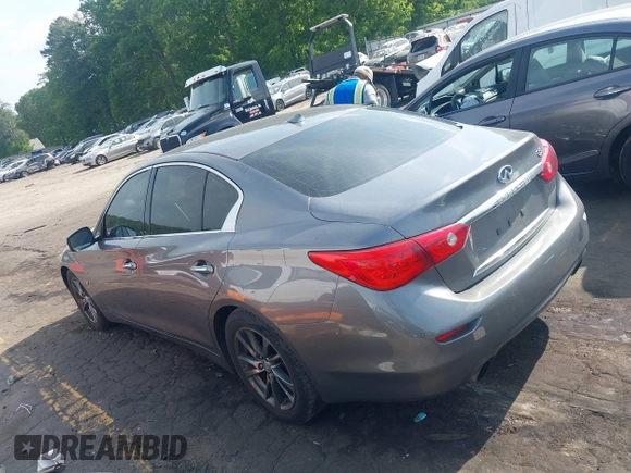 2014 Infiniti Q50 Premium with VIN JN1BV7AP2EM688259, listed as a IAAI auction lot 42149158 with 252,078 mi miles and . Bid and sale history available at DreamBid. Image 14.