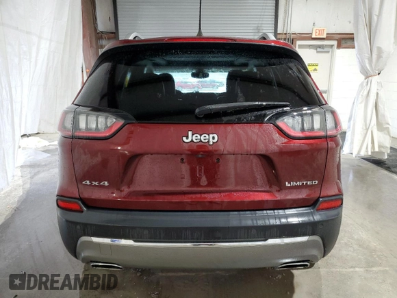 2019 Jeep Cherokee Limited с VIN 1C4PJMDN5KD117772, выставлен на аукционе Copart как лот 62888735 с пробегом 52 813 миль миль и Списание • Salvage title. История ставок и продаж доступна на DreamBid. Изображение 6.