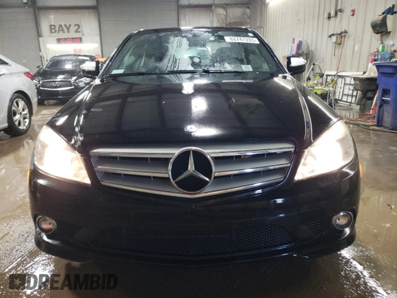 2008 Mercedes-Benz C 300 Sport with VIN WDDGF54X68F090643, listed as a Copart auction lot 88747285 with 116,574 mi miles and Salvage title. Bid and sale history available at DreamBid. Image 5.