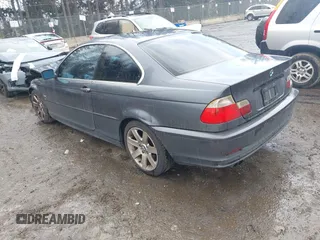 2003 BMW 3 Series 325Ci with VIN WBABN33443PG62055, listed as a IAAI auction lot 41940245 with 1 mi miles. Bid and sale history available at carsss.com. Image 3.