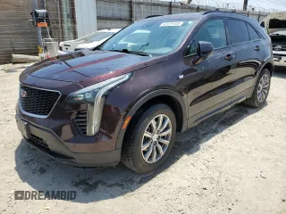2020 Cadillac XT4 FWD Sport with VIN 1GYFZER48LF112432, listed as a Copart auction lot 62679105 with 29,471 mi miles and Salvage title. Bid and sale history available at DreamBid. Image 1.