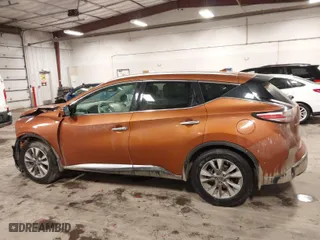2015 Nissan Murano Platinum with VIN 5N1AZ2MH7FN282814, listed as a IAAI auction lot 41719983 with 220,000 mi miles. Bid and sale history available at carsss.com. Image 15.