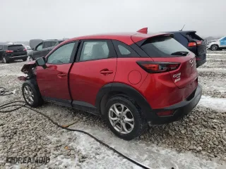 2020 Mazda CX-3 Sport with VIN JM1DKFB78L1471014, listed as a Copart auction lot 81739304 with 60,628 mi miles and Salvage Title. Bid and sale history available at carsss.com. Image 2.