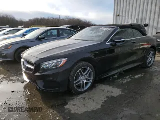 2017 Mercedes-Benz S 550 with VIN WDDXK8CB9HA025415, listed as a Copart auction lot 85521994 with 52,996 mi miles and Salvage Title. Bid and sale history available at DreamBid. Image 1.