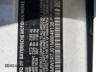 2021 BMW 3 Series 330i xDrive with VIN 3MW5R7J01M8B48136, listed as a Copart auction lot 52376245 with 47,411 mi miles and Salvage Title. Bid and sale history available at carsss.com. Image 13.