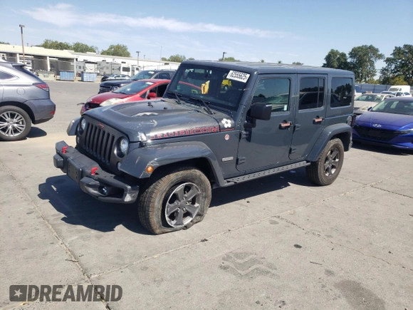 2018 Jeep Wrangler Unlimited Rubicon Recon с VIN 1C4BJWFG4JL806758, выставлен на аукционе Copart как лот 62555625 с пробегом 142 527 миль миль и Списание • Salvage title. История ставок и продаж доступна на DreamBid. Изображение 1.