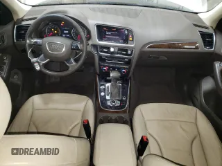 2015 Audi Q5 Premium Plus with VIN WA1LFAFP6FA099393, listed as a Copart auction lot 45502665 with 166,379 mi miles and Salvage title. Bid and sale history available at DreamBid. Image 8.