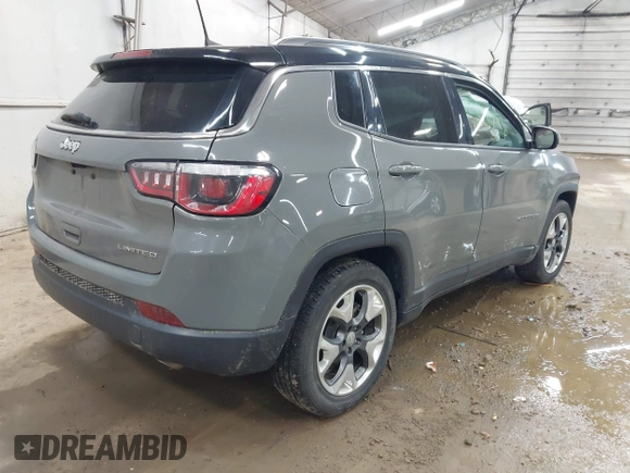 2020 Jeep Compass Limited z VIN 3C4NJCCB9LT108111, wystawiony jako IAAI lot #42369664 z przebiegiem 83 355 mil mil oraz . Historia ofert i sprzedaży dostępna na DreamBid. Obrazek 4.