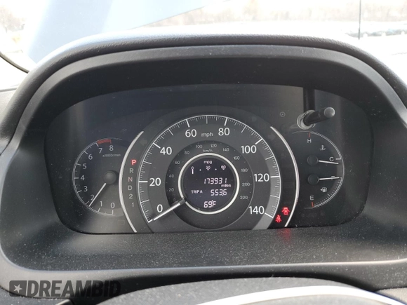 2014 Honda CR-V LX with VIN 5J6RM4H30EL058112, listed as a Copart auction lot 53227655 with 173,931 mi miles and Salvage Title. Bid and sale history available at carsss.com. Image 9.