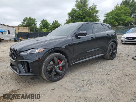 2024 Jaguar F-Pace SVR с VIN SADCZ2EE5RA737077, выставлен на аукционе Copart как лот 65398014 с пробегом 6 184 миль миль и Списание • Salvage title. История ставок и продаж доступна на DreamBid. Изображение 1.
