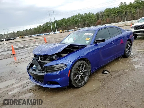2022 Dodge Charger SXT with VIN 2C3CDXBG7NH202281, listed as a Copart auction lot 89396365 with 34,422 mi miles and Salvage Title. Bid and sale history available at DreamBid. Image 11.