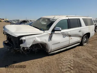 2015 Chevrolet Suburban LT z VIN 1GNSCJKC3FR585391, wystawiony jako Copart lot #51348045 z przebiegiem Nie podano mil oraz Szkoda całkowita • Salvage title. Historia ofert i sprzedaży dostępna na DreamBid. Obrazek 1.