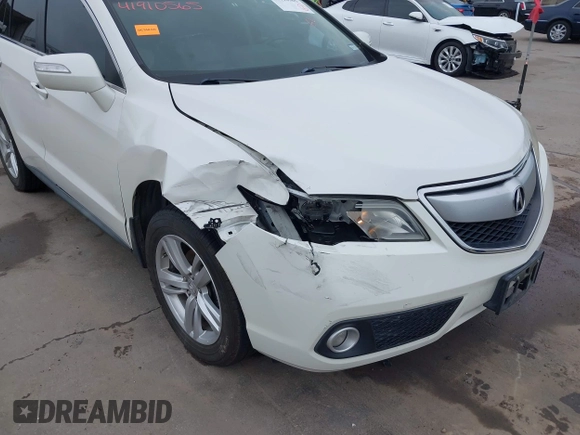 2013 Acura RDX Tech Pkg with VIN 5J8TB3H50DL006511, listed as a IAAI auction lot 41910565 with 200,104 mi miles. Bid and sale history available at carsss.com. Image 6.