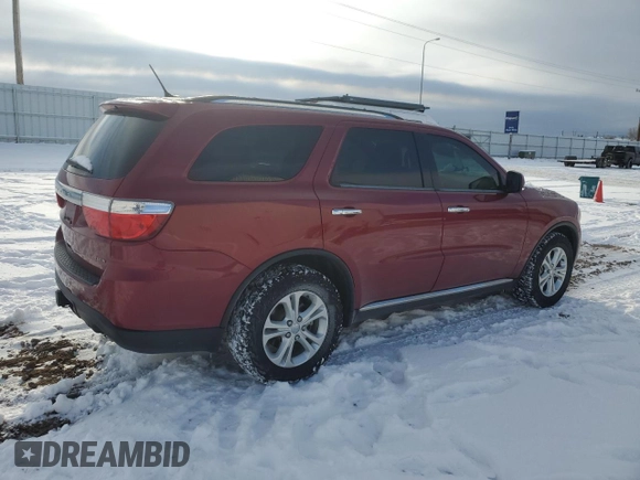2013 Dodge Durango Crew z VIN 1C4RDJDG7DC667578, wystawiony jako Copart lot #87421514 z przebiegiem 174 551 mil mil oraz Czysty tytuł • Clean title. Historia ofert i sprzedaży dostępna na DreamBid. Obrazek 3.