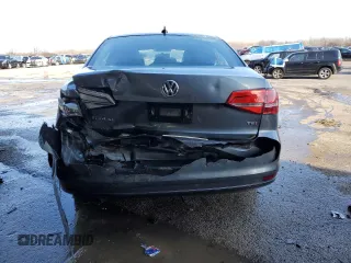 2015 Volkswagen Jetta Sedan 1.8T SE with VIN 3VWD07AJ7FM267463, listed as a Copart auction lot 89084895 with 106,789 mi miles and Salvage Title. Bid and sale history available at carsss.com. Image 6.