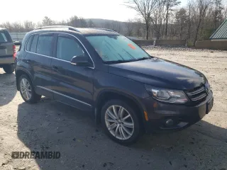 2016 Volkswagen Tiguan S with VIN WVGBV7AX7GW607563, listed as a Copart auction lot 49958725 with 92,464 mi miles and Salvage Title. Bid and sale history available at DreamBid. Image 4.