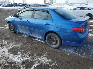 2009 Toyota Corolla with VIN 2T1BU40E29C081148, listed as a Copart auction lot 44716855 with 98,358 mi miles and Salvage Title. Bid and sale history available at carsss.com. Image 2.