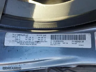 2008 Chrysler Sebring Limited with VIN 1C3LC65M98N193724, listed as a Copart auction lot 75231124 with 186,389 mi miles and Salvage Title. Bid and sale history available at carsss.com. Image 12.